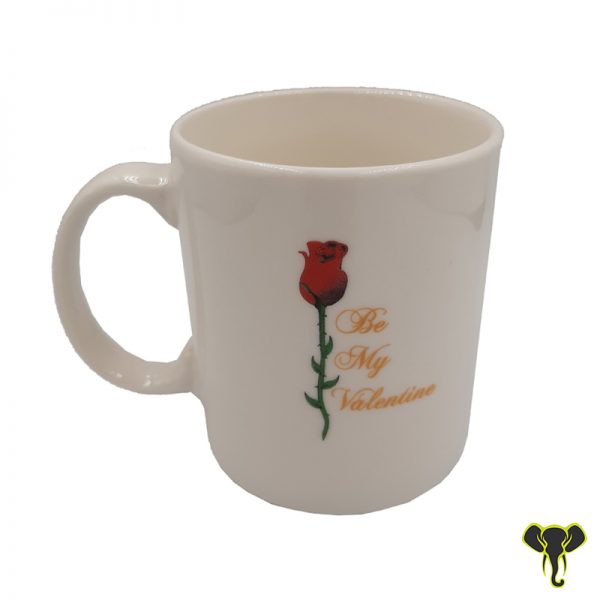 Be My Valentine Rose - Gifting Coffee Mugs