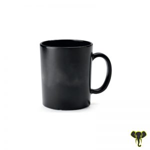 Black Coffee Mugs - 320ml