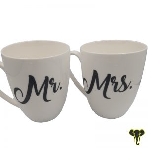 MR and MRS Coffee Mugs 1